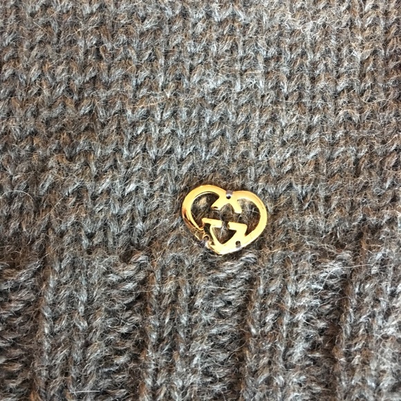 Authentic GUCCI alpaca wool chunky cable kit dress - Picture 4 of 8